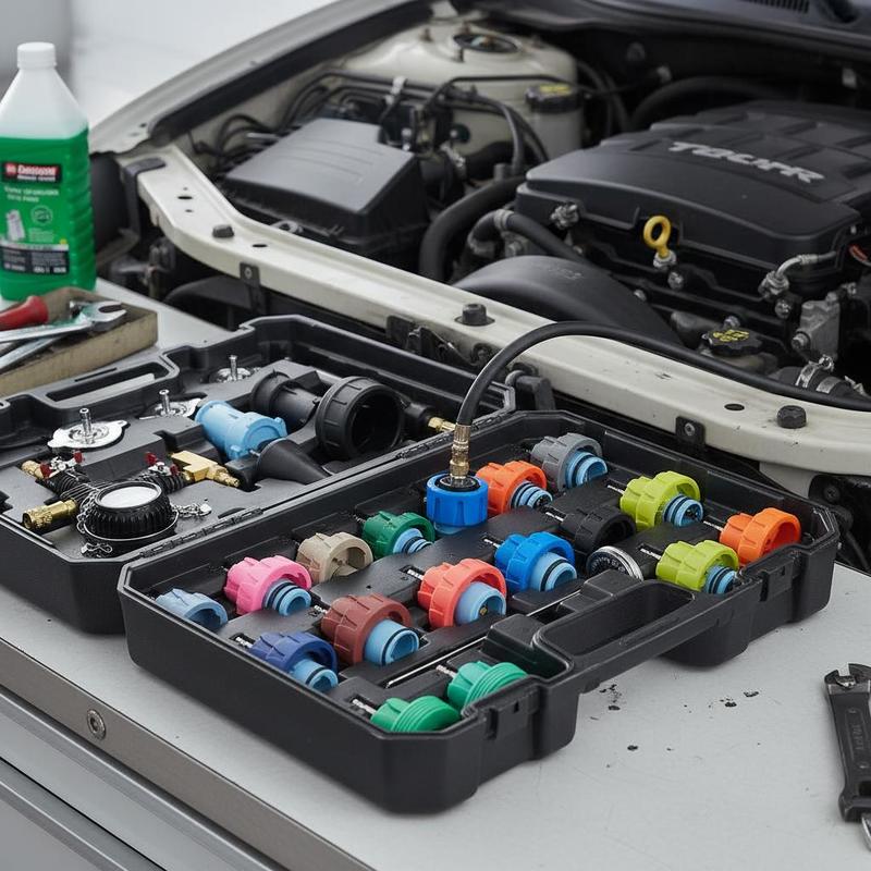 Auto Repair Shop Diagnostics - 28 PCS Alat Diagnostik Sistem Pendingin