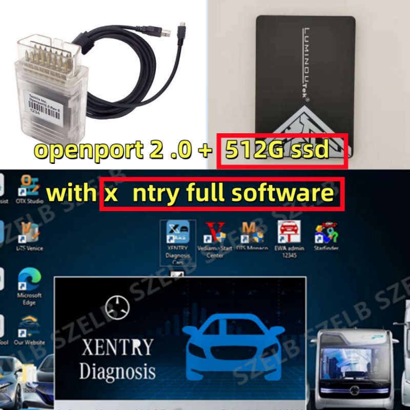 Auto Repair Shop Diagnostics - Perangkat lunak diagnostik lengkap terbaru Xentry
