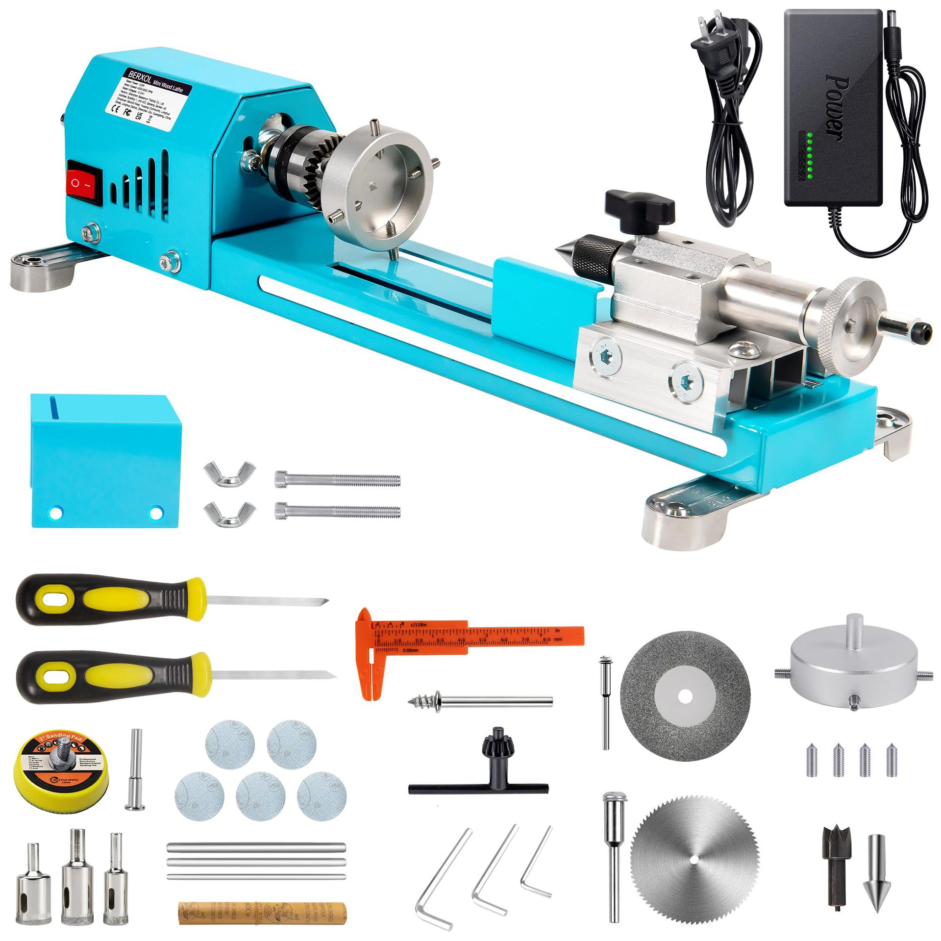 Mesin Bubut Kayu Mini Listrik  - Brake Drum Lathe ulasan dan harga