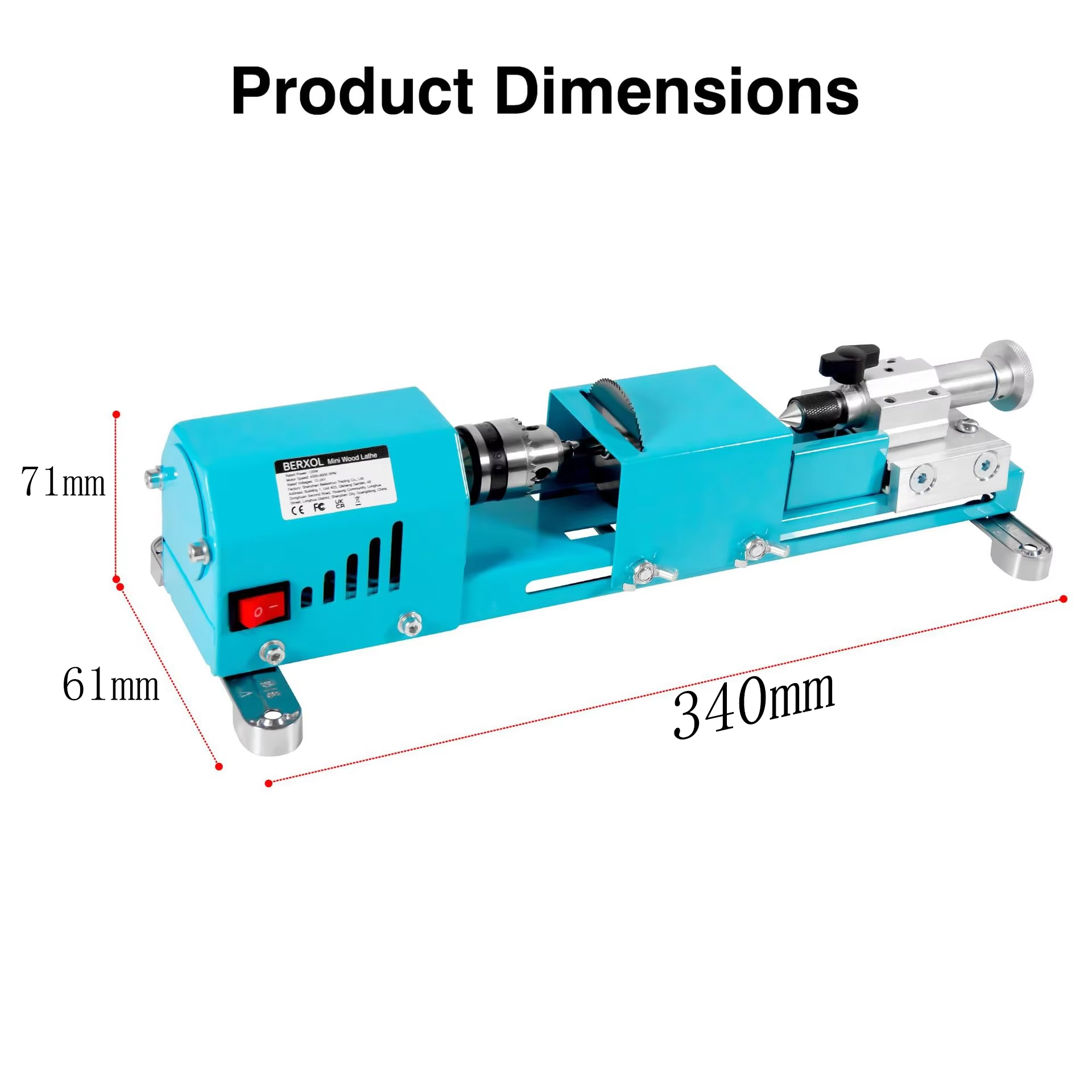 Mesin Bubut Kayu Mini Listrik  - Brake Drum Lathe ulasan dan harga