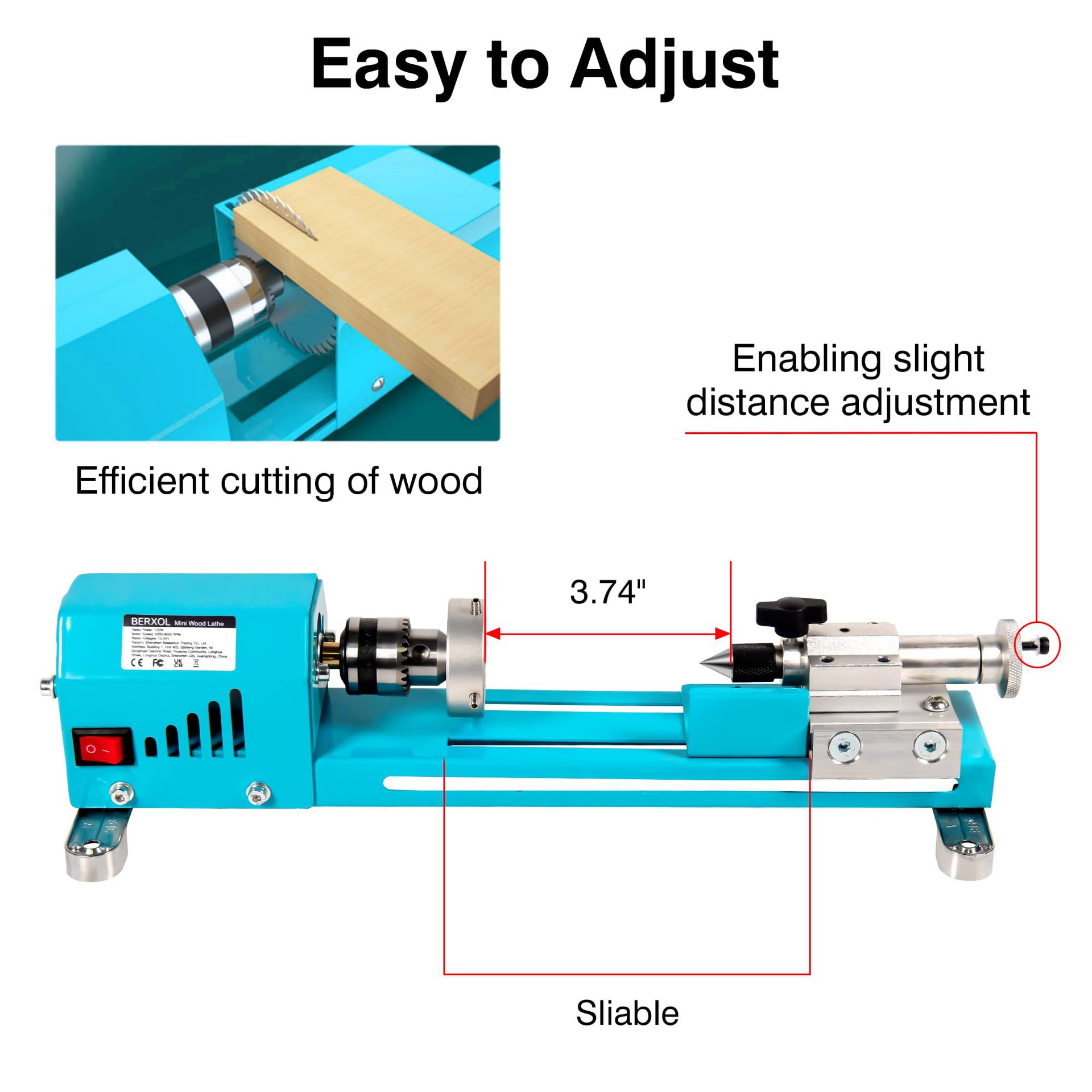 Mesin Bubut Kayu Mini Listrik  - Brake Drum Lathe ulasan dan harga